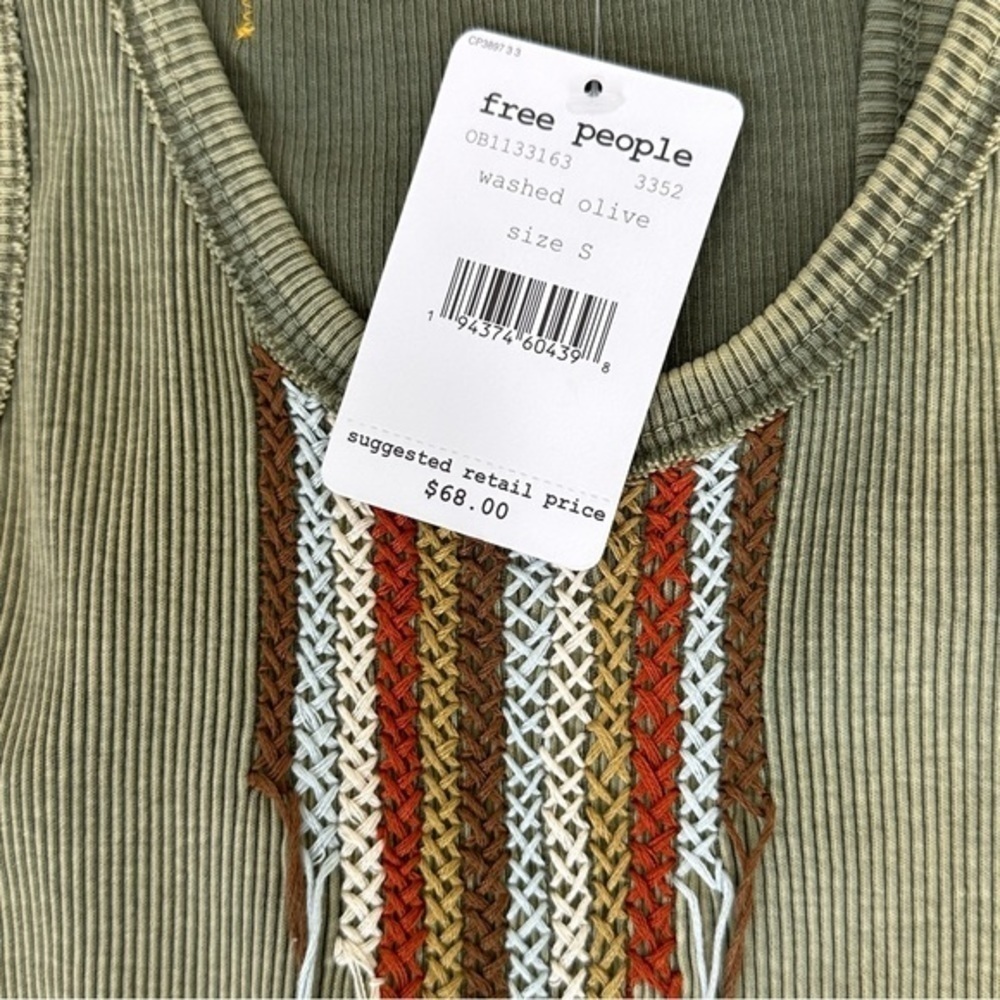 Free People Embroidered Tank - Picture 7 of 10